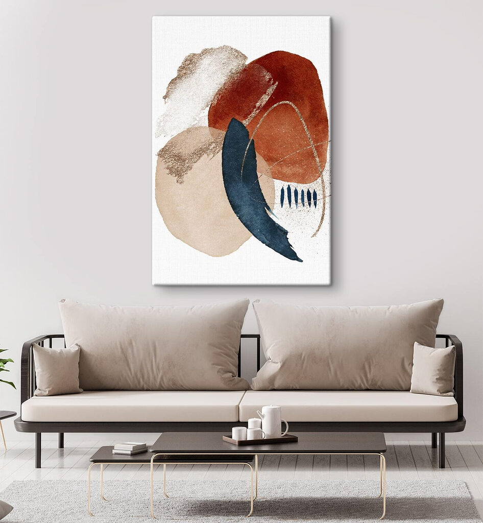 Brun rouille en arrondis — intérieur 2