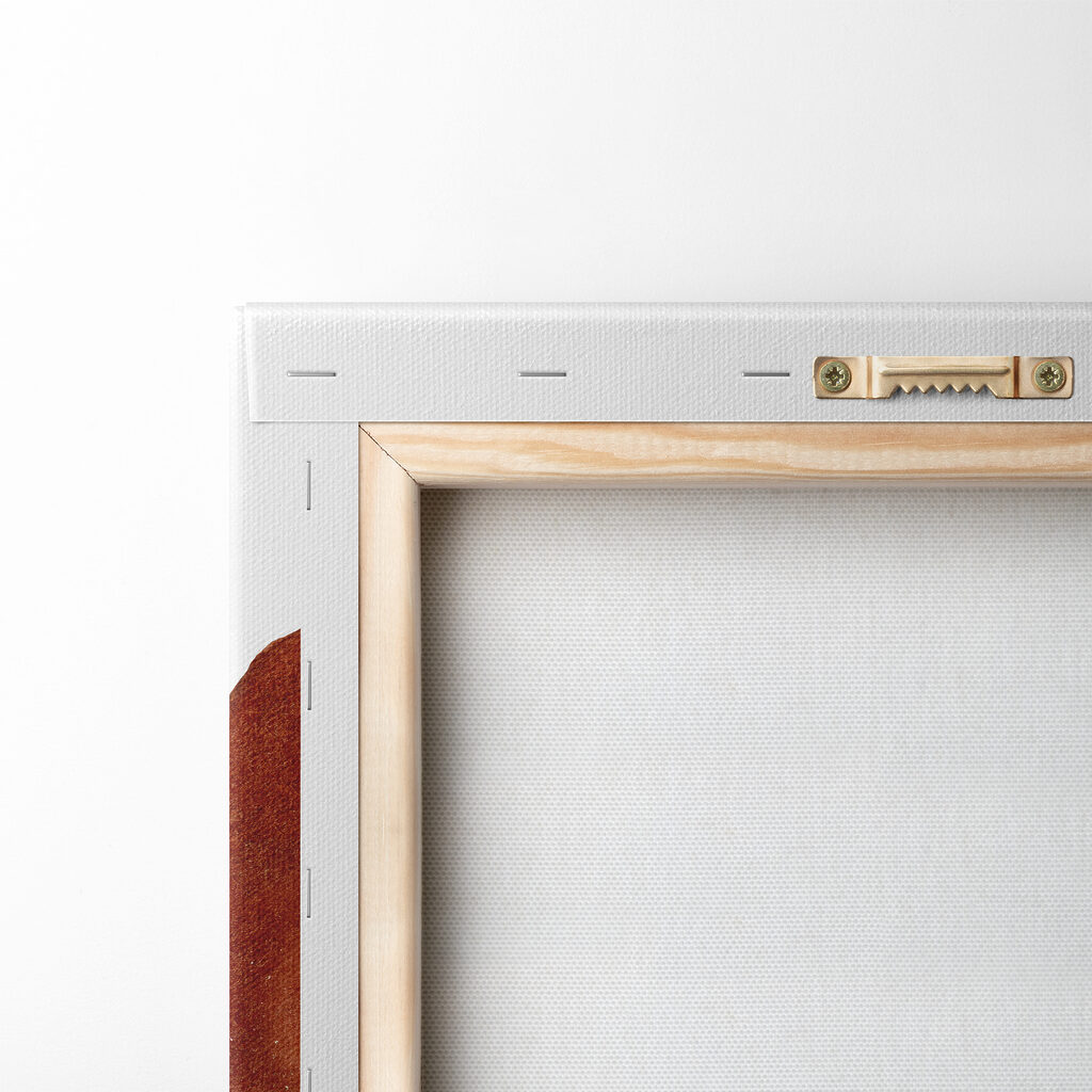 Brun rouille en arrondis — dos