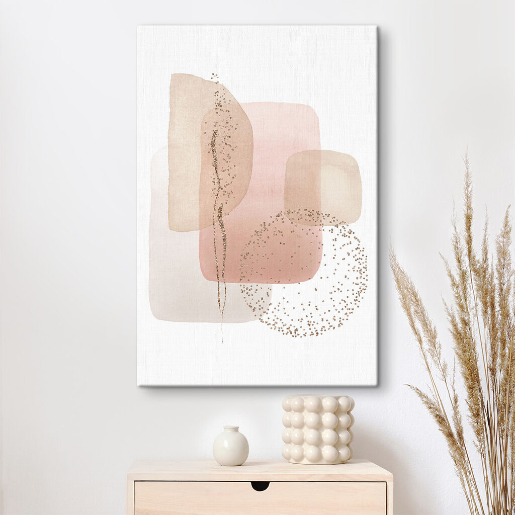 Aplats roses mouchetés — intérieur 4