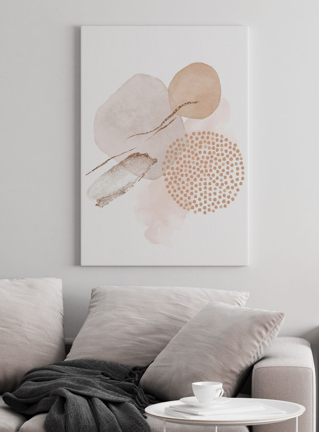 Douces formes pointillées — intérieur 2