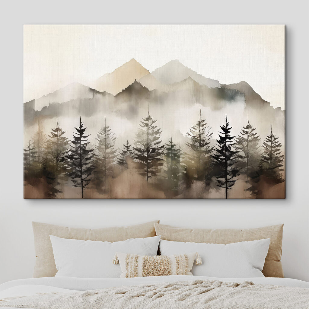 Brume sur sommets pâles — intérieur 2