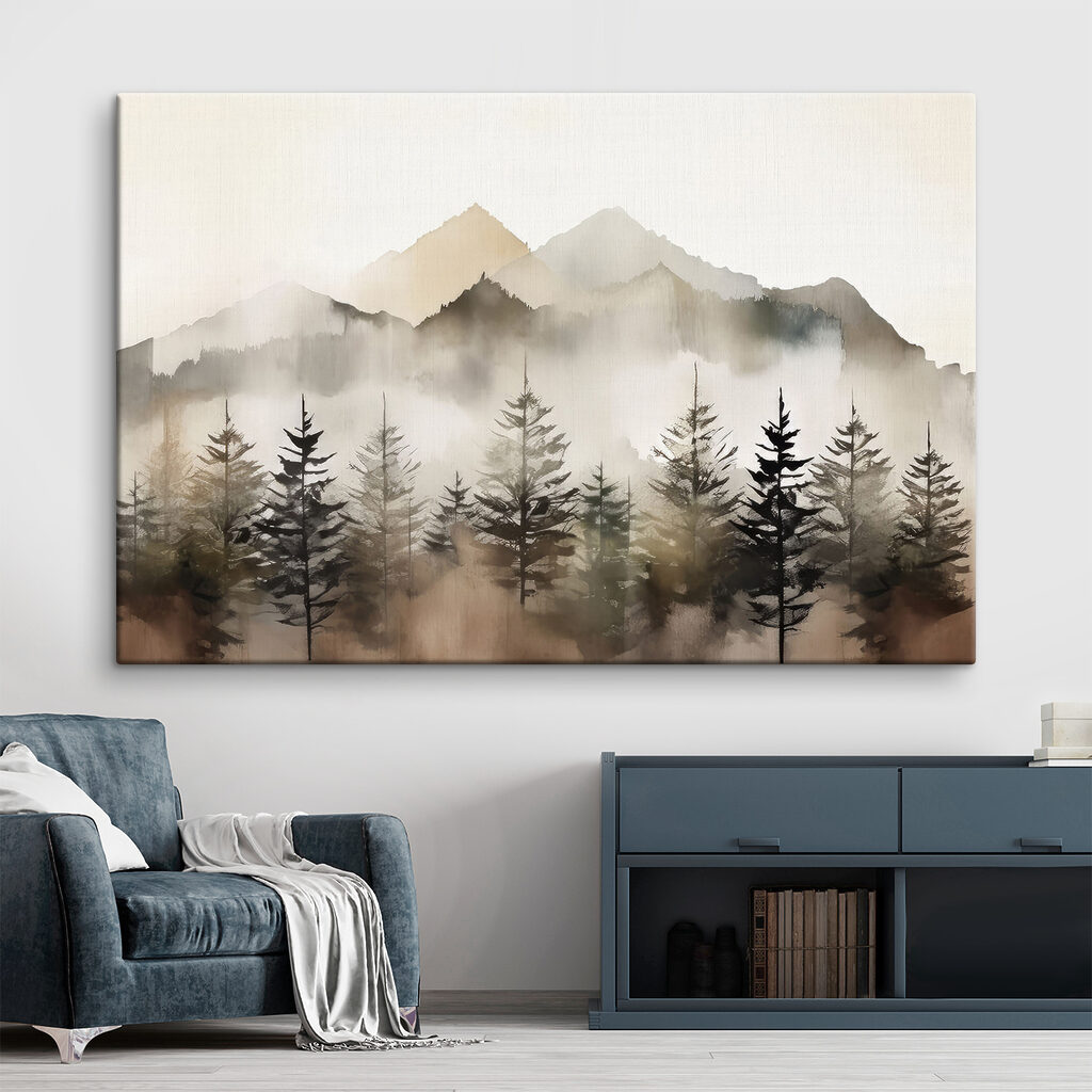 Brume sur sommets pâles — intérieur 3