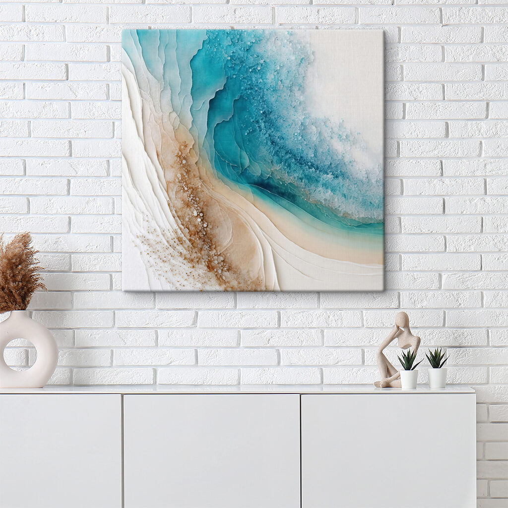 Turquoise en douces strates — intérieur 6