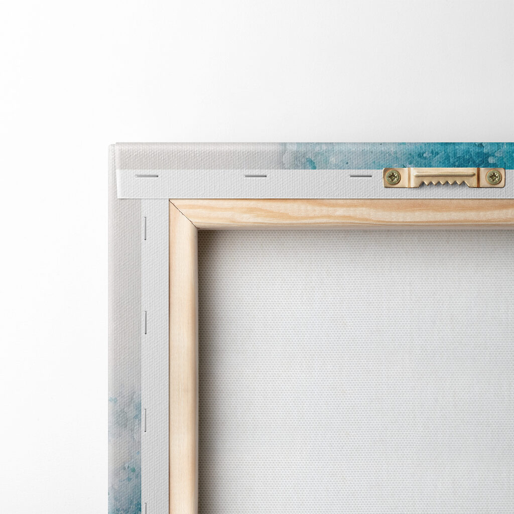 Turquoise en douces strates — dos