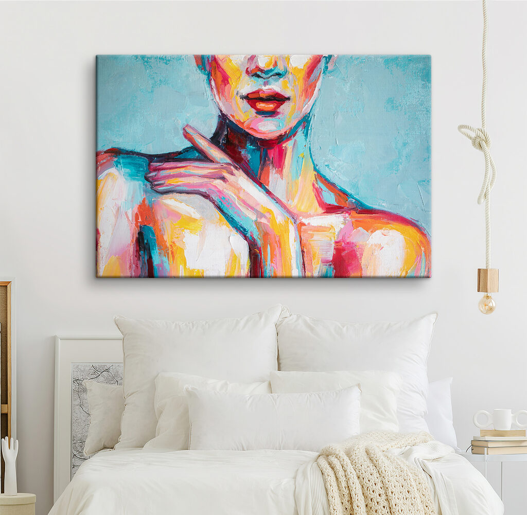 Couleurs sur épaules nues — intérieur 2