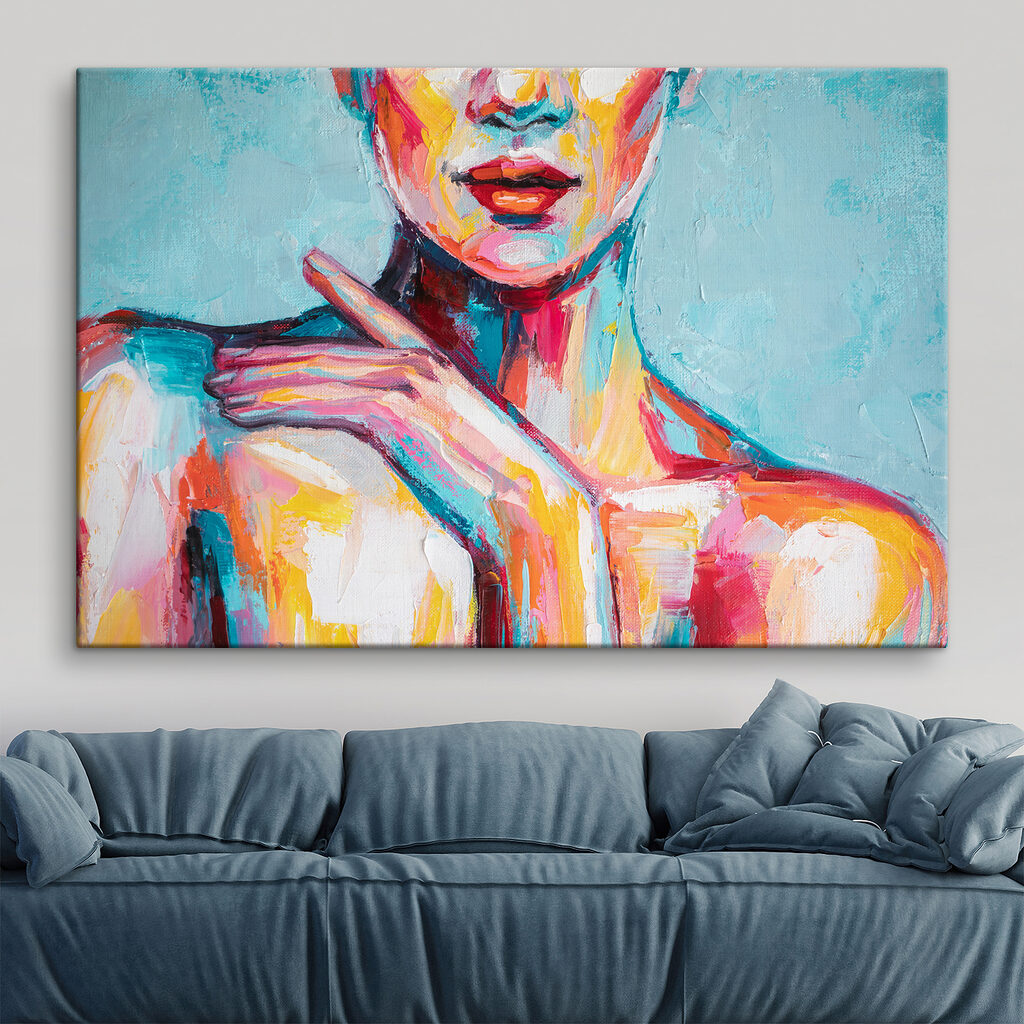 Couleurs sur épaules nues — intérieur 3