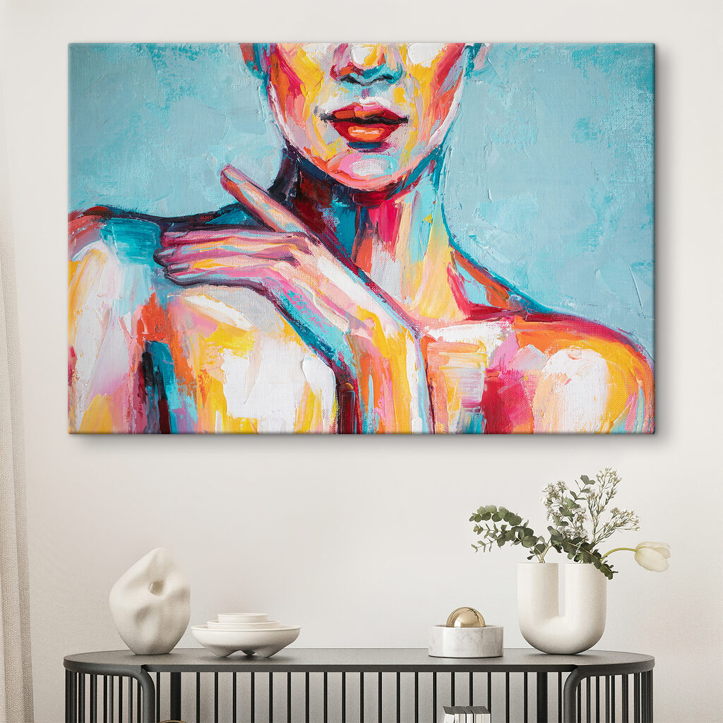Couleurs sur épaules nues — intérieur 4