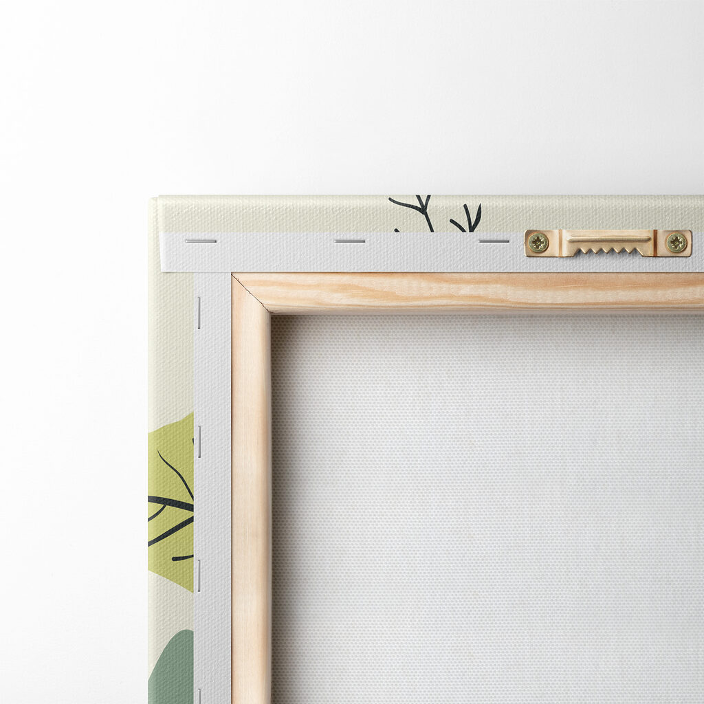 Rameaux sur vert tendre — dos