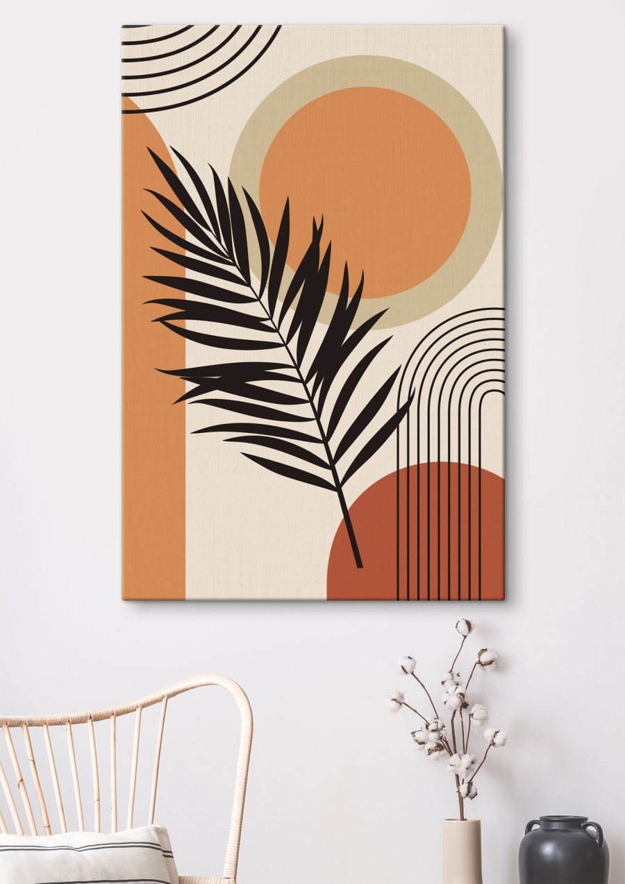 Palme sous le soleil — intérieur 1