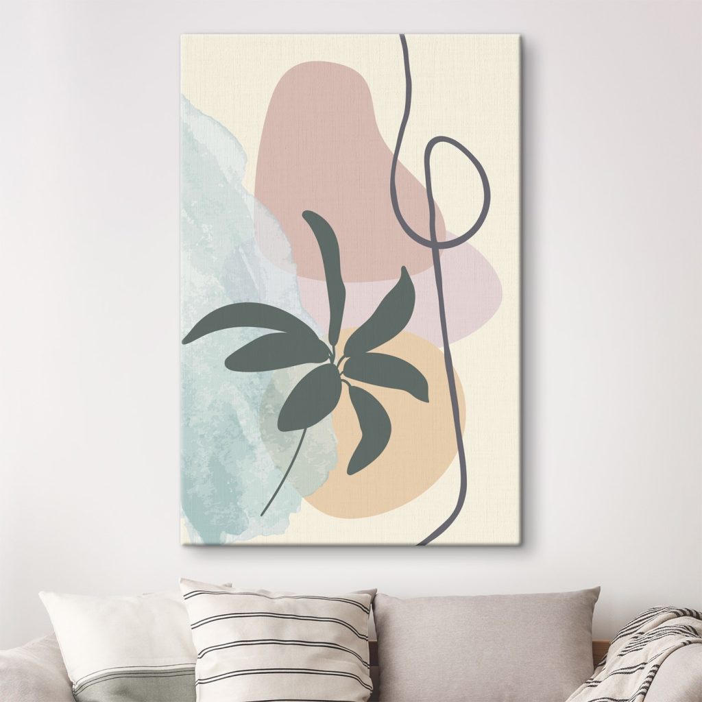 Plante et spirale — intérieur 2