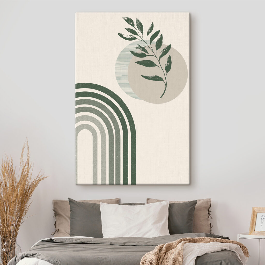 Rameau vert et arcs — intérieur 2