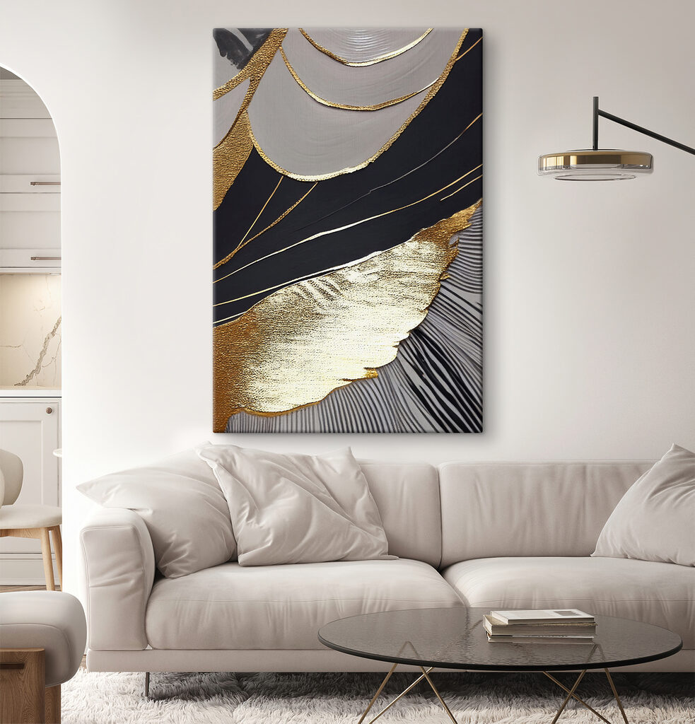 Or et plis sombres — intérieur 2