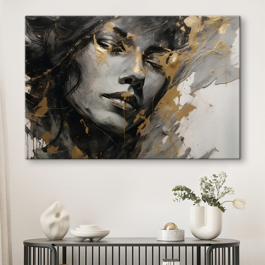 Portrait aux touches d’or — intérieur 1