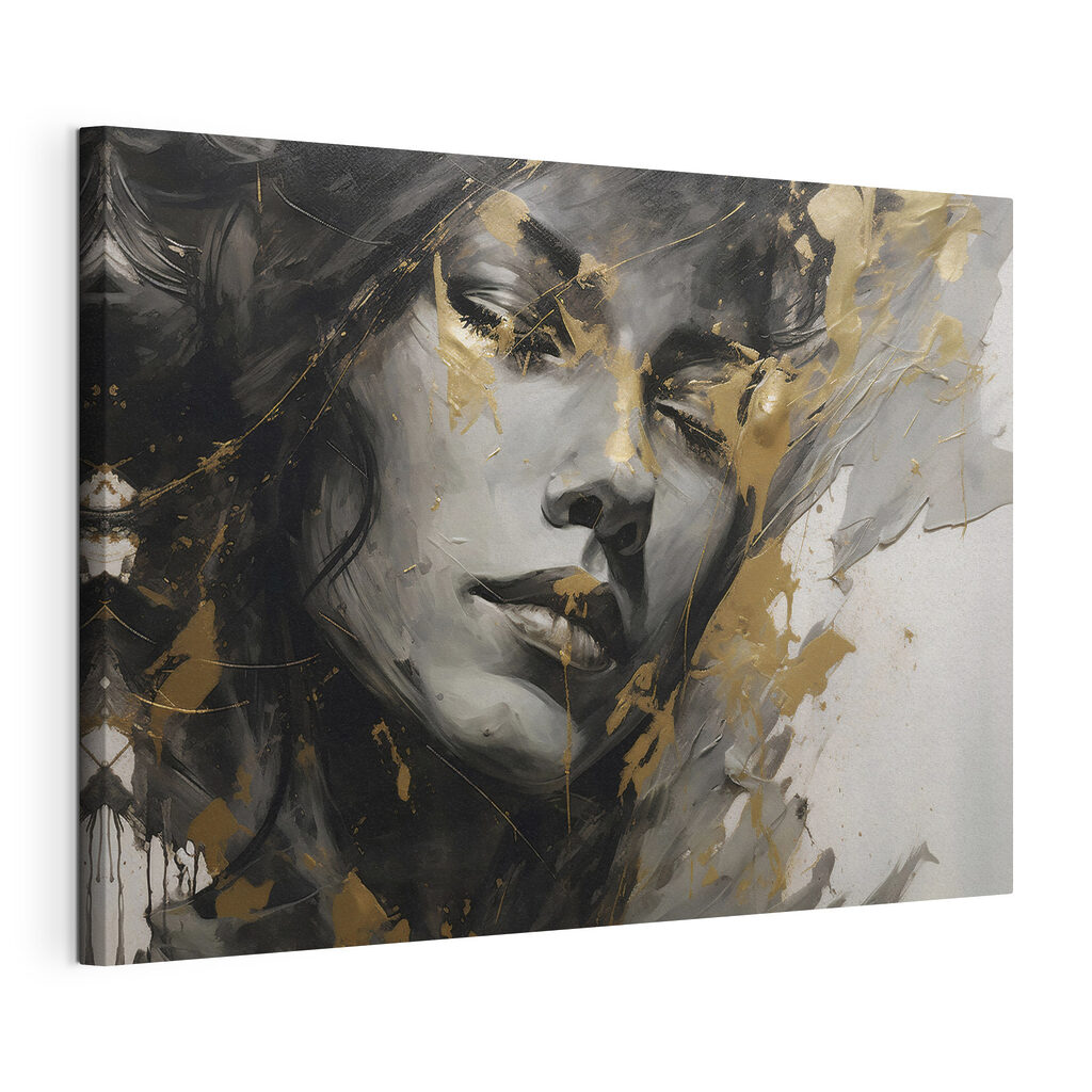 Portrait aux touches d’or — vue du produit
