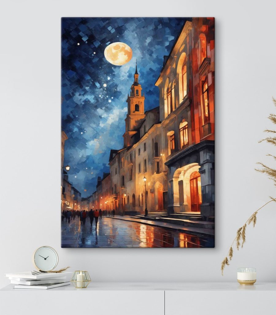 Rue sous la lune — intérieur 3