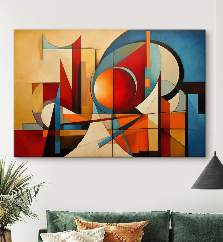 Une ville d’aplats colorés — intérieur 2
