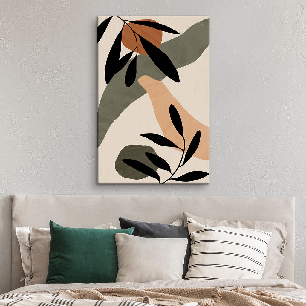 Feuillage noir sur couleurs — intérieur 3