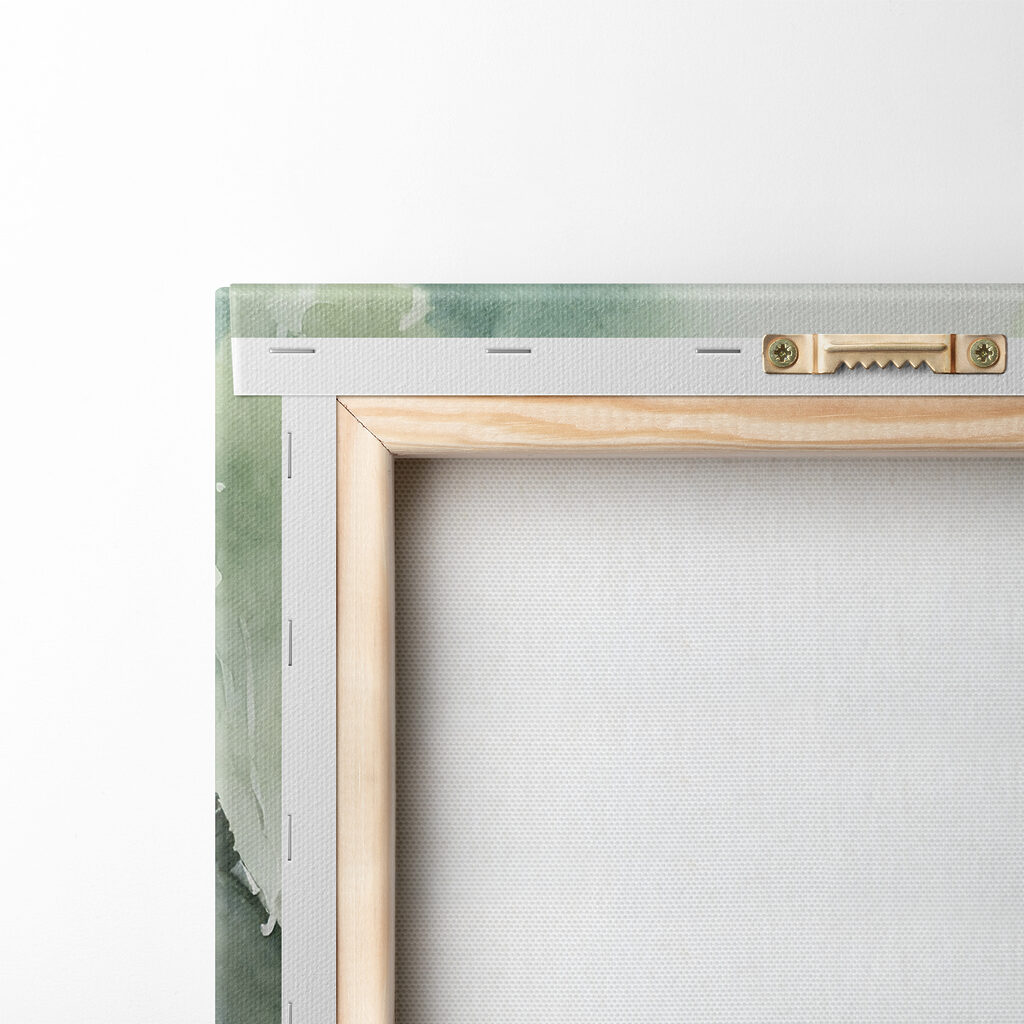 Arbres et lac miroir — dos