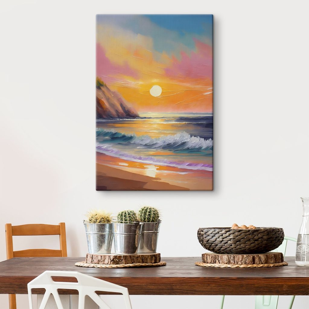 Plage baignée de lumière — intérieur 2