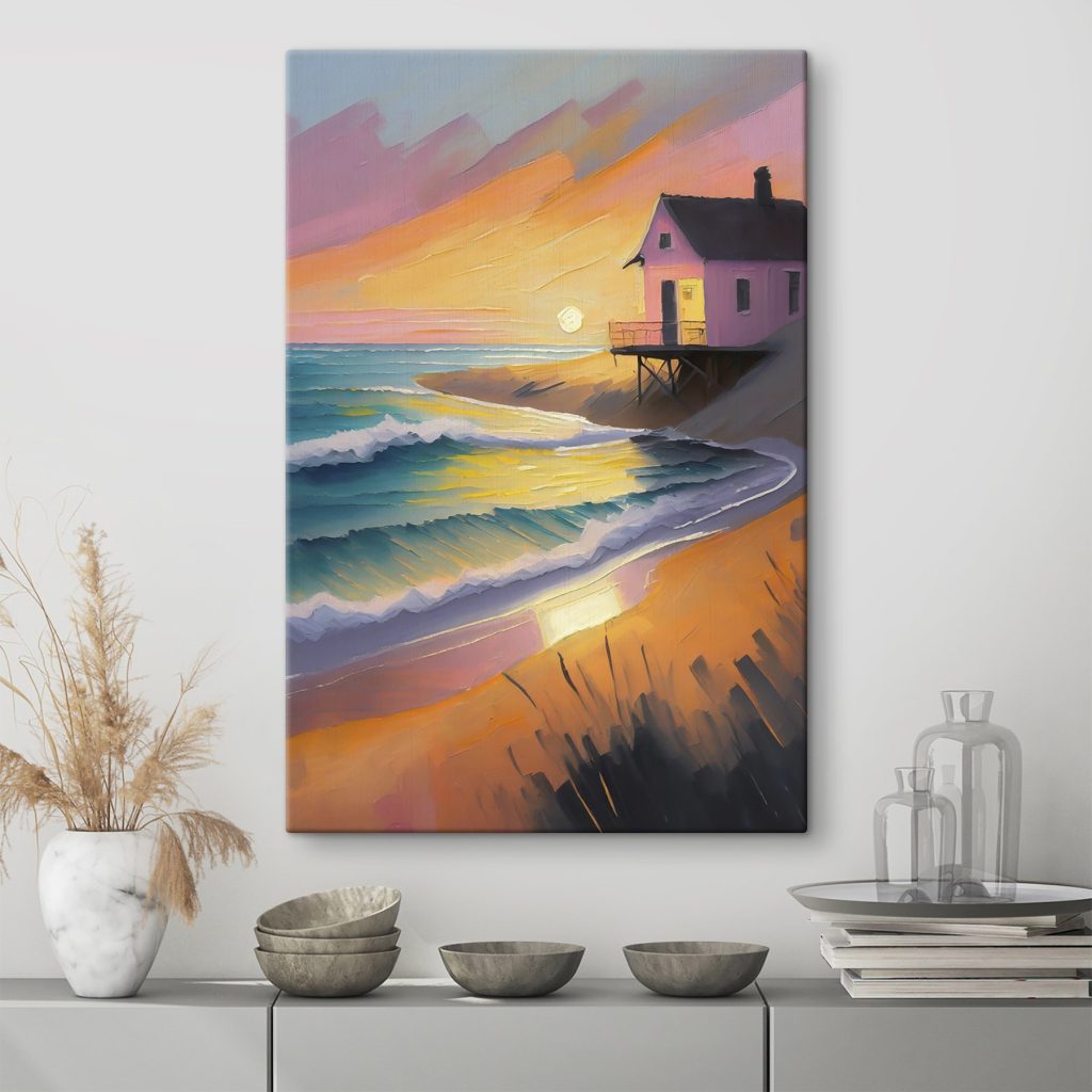 Maison sur la plage — intérieur 1