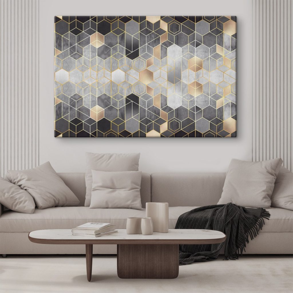 Hexagones en profondeur — intérieur 2