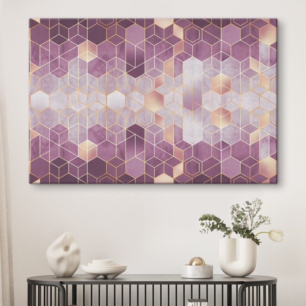 Hexagones en profondeur — intérieur 1