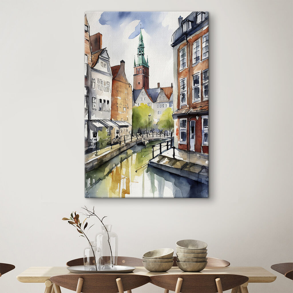 Façades sur le canal — intérieur 2