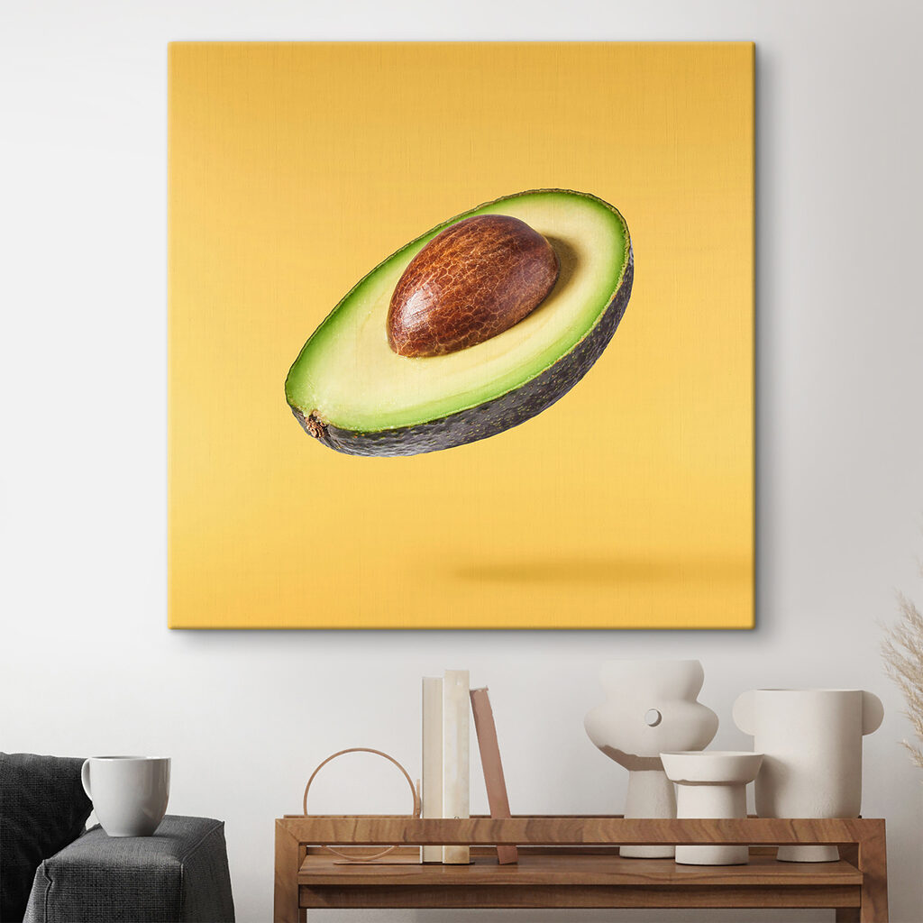 Avocat coupé en deux — intérieur 2