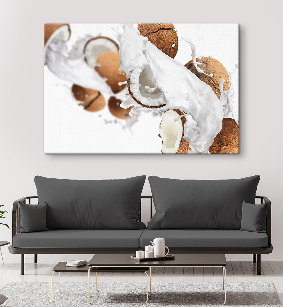 Noix de coco éclaboussées — intérieur 3