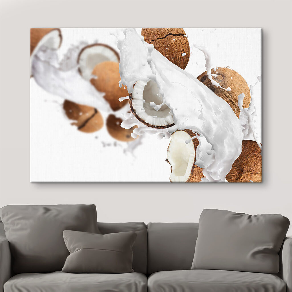 Noix de coco éclaboussées — intérieur 4