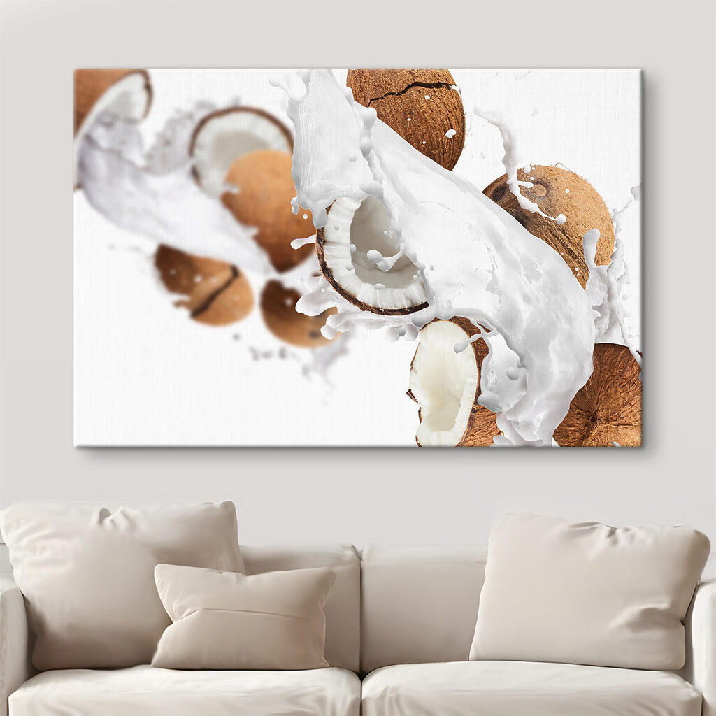 Noix de coco éclaboussées — intérieur 5
