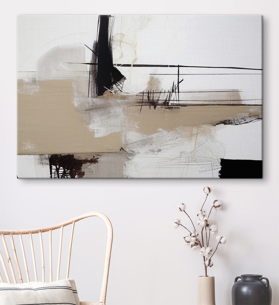 Équilibre au pinceau — intérieur 1