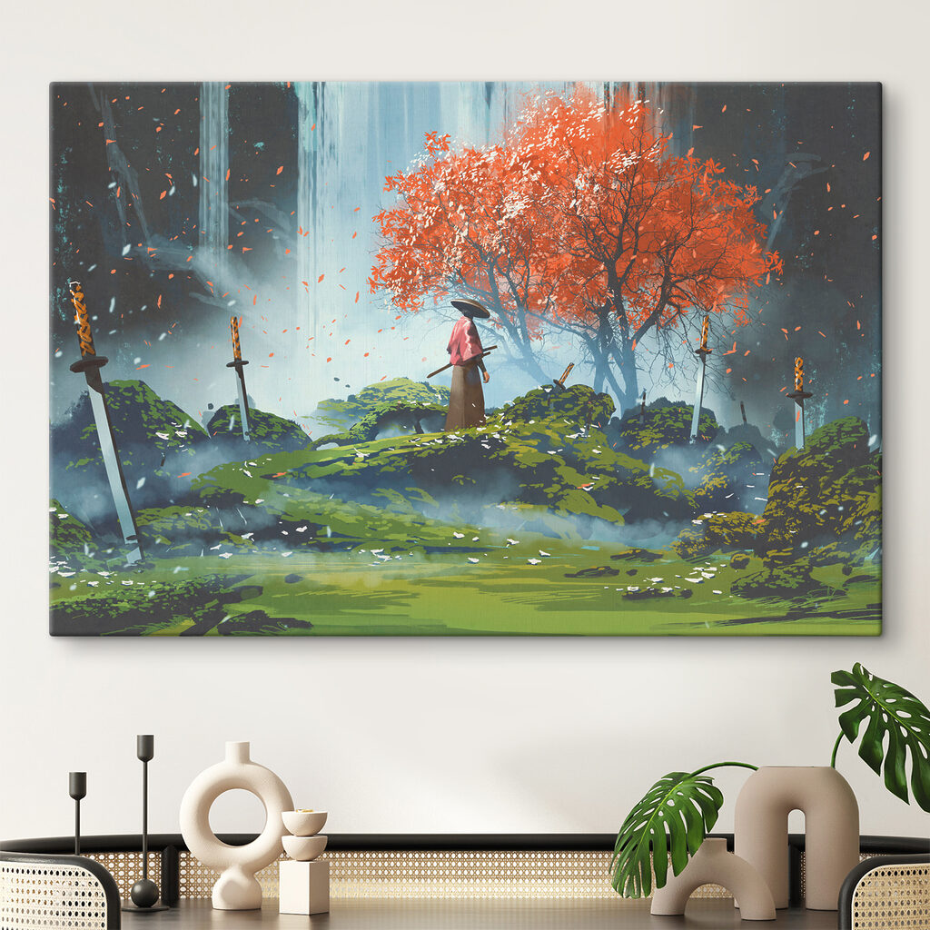 Silence des arbres rouges — intérieur 2