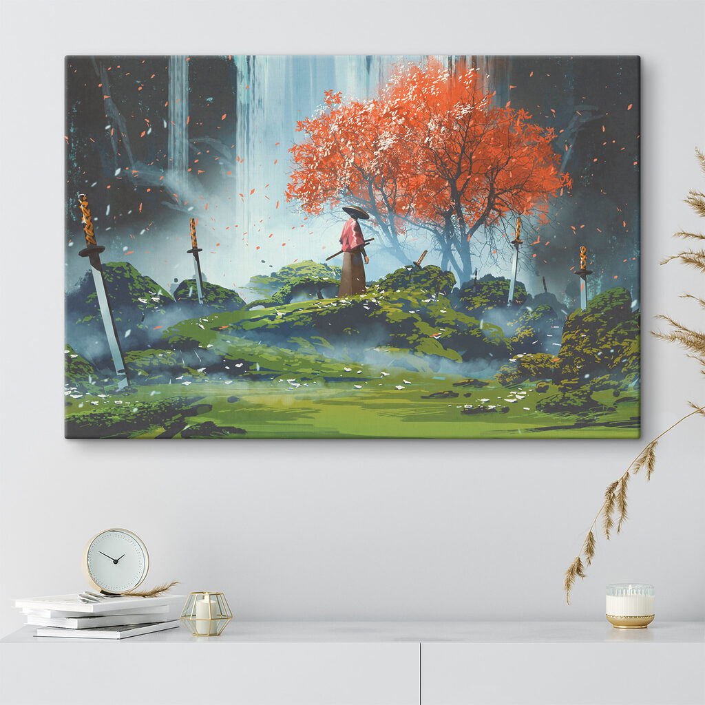 Silence des arbres rouges — intérieur 1