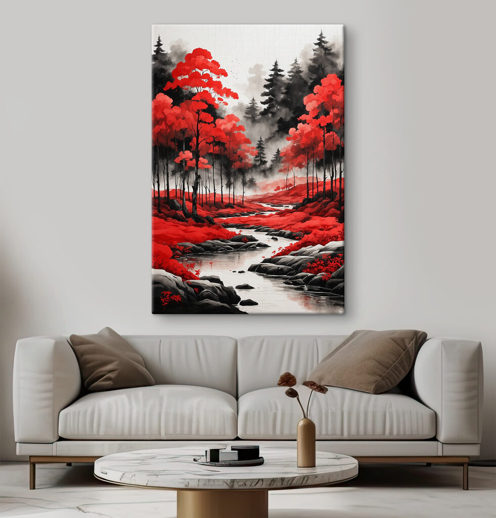 Rivière en forêt — intérieur 3