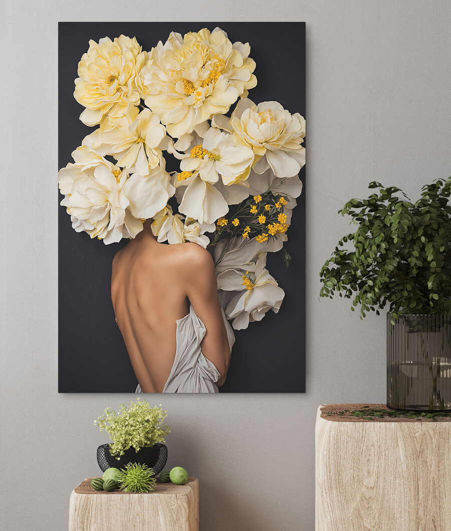 Couronne de fleurs — intérieur 1