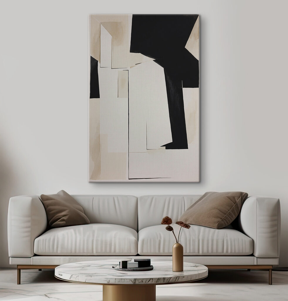 Noir et crème — intérieur 1