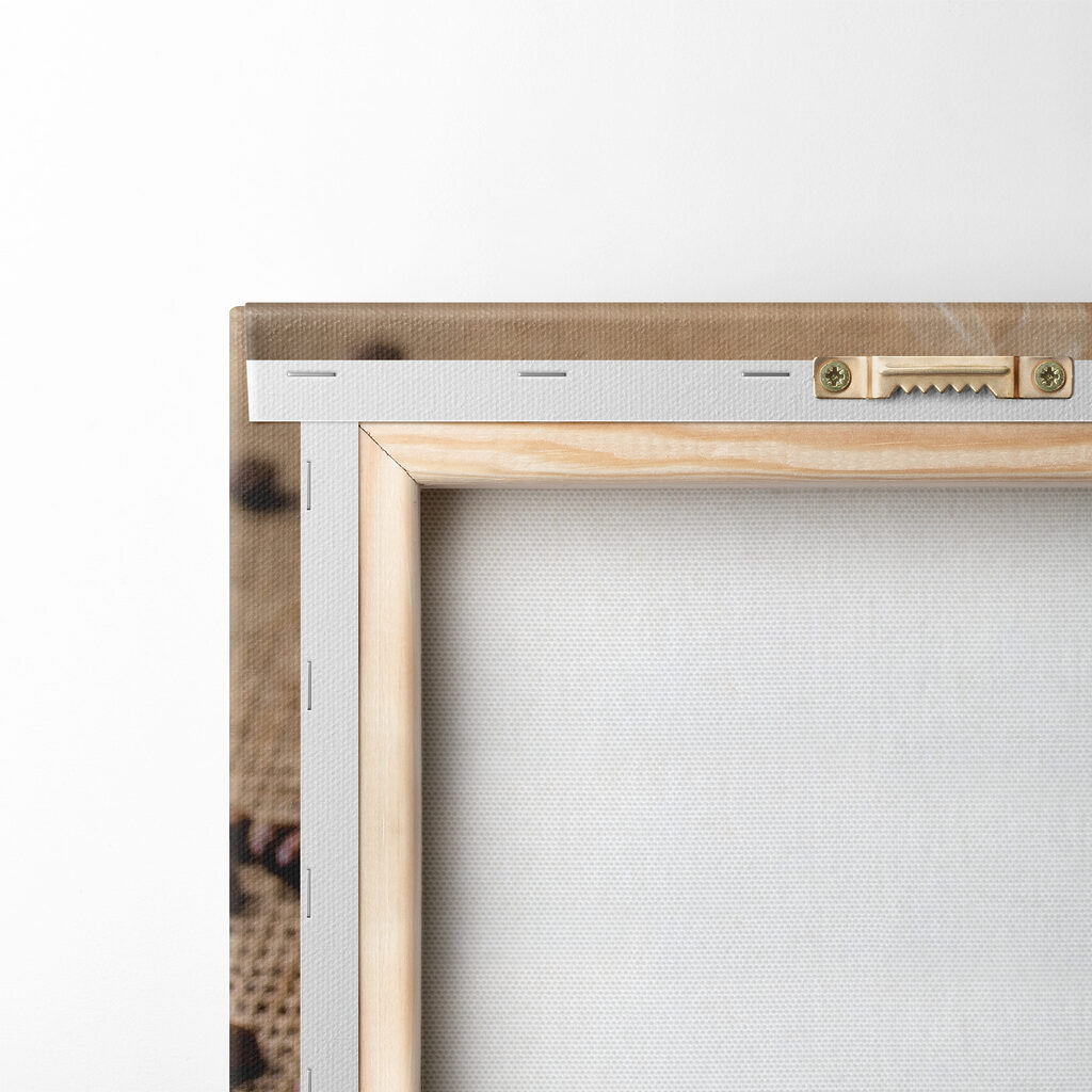 Tasse parmi les grains — dos