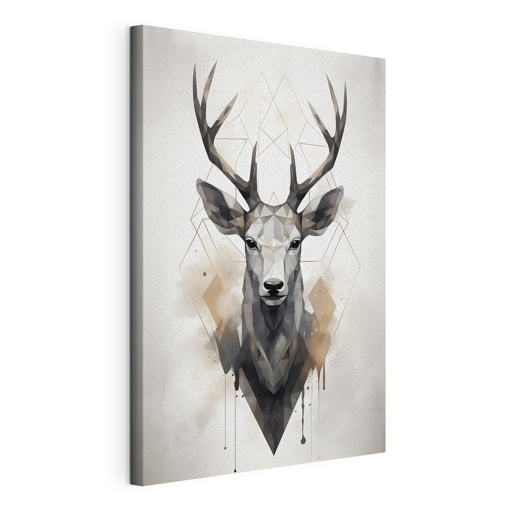 Cerf géométrique — vue du produit