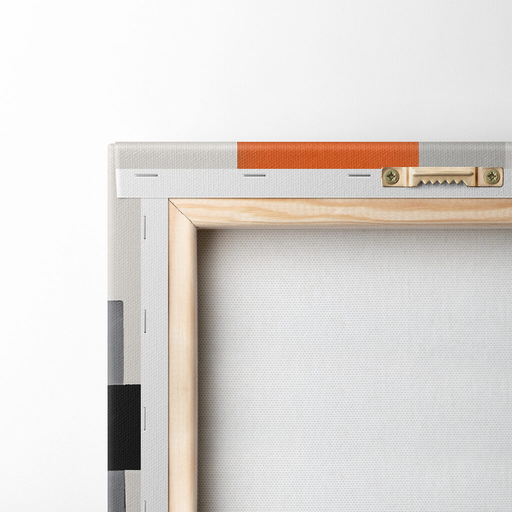 Rectangles et lignes noires — dos