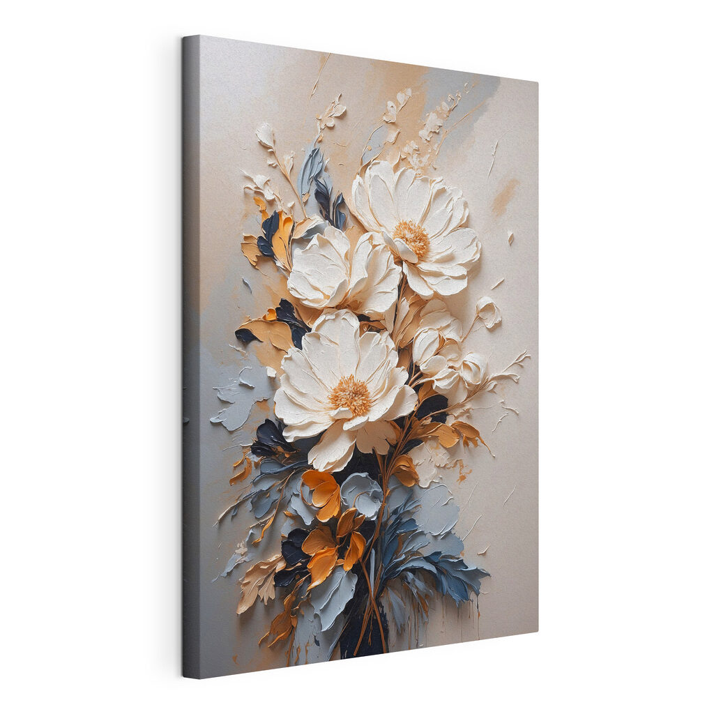 Fleurs en touches brisées — vue du produit