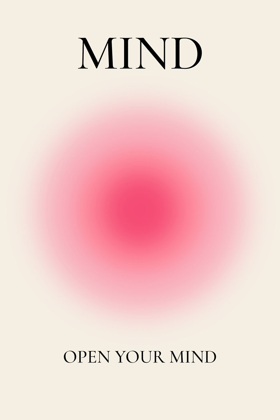 Halo rose — motif complet