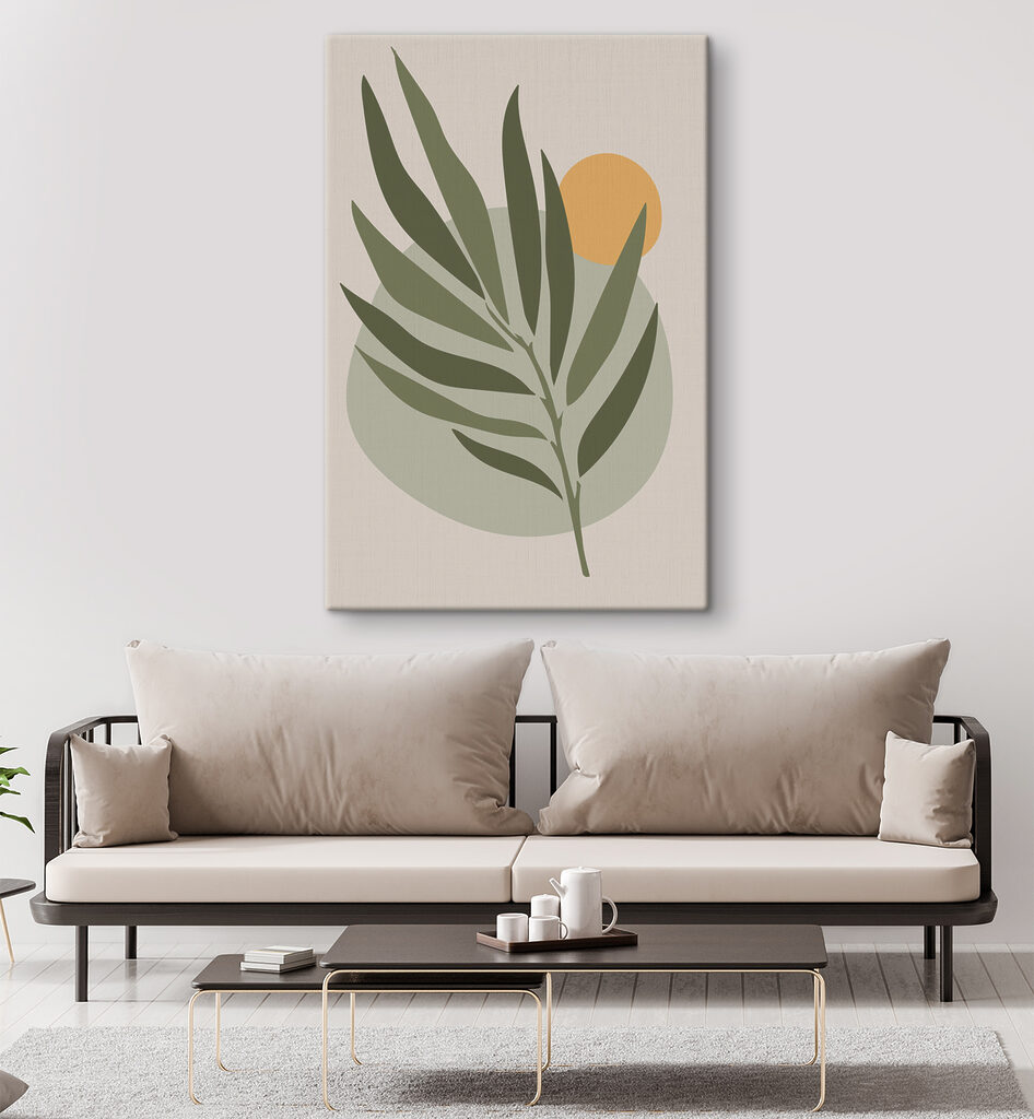 Feuillage au soleil doux — intérieur 1