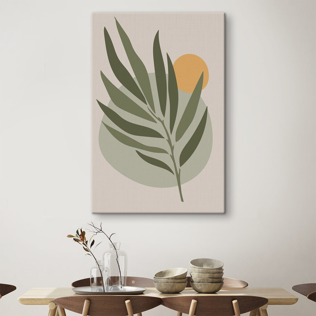 Feuillage au soleil doux — intérieur 3