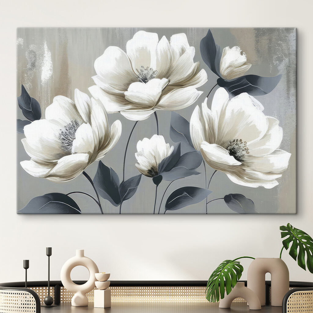 Corolles sur tiges sombres — intérieur 3