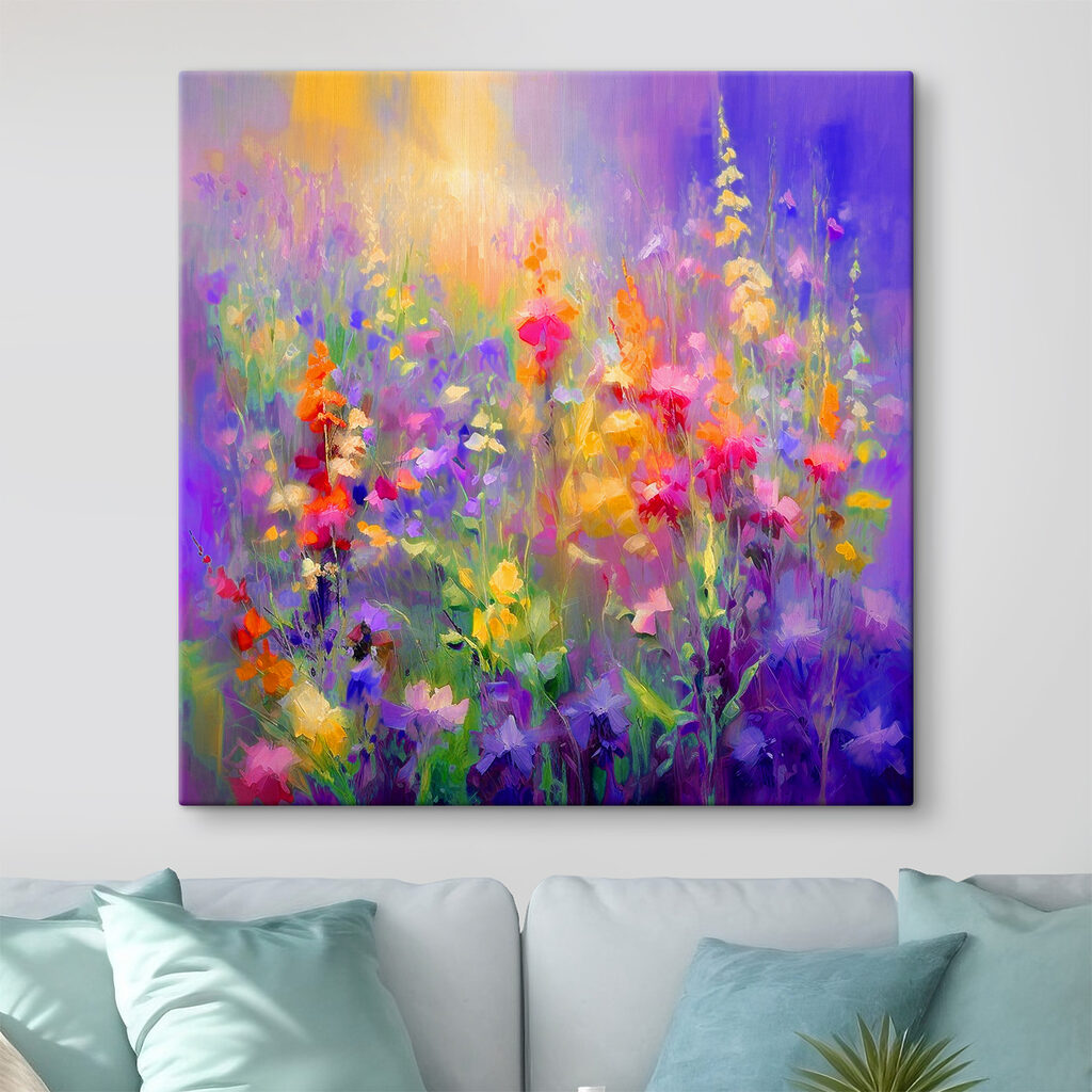 Prairie en fleurs — intérieur 1