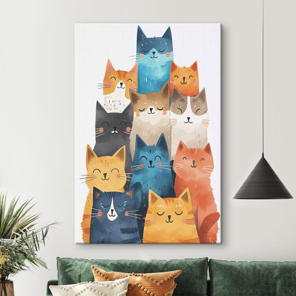 Une tour de chats — intérieur 2
