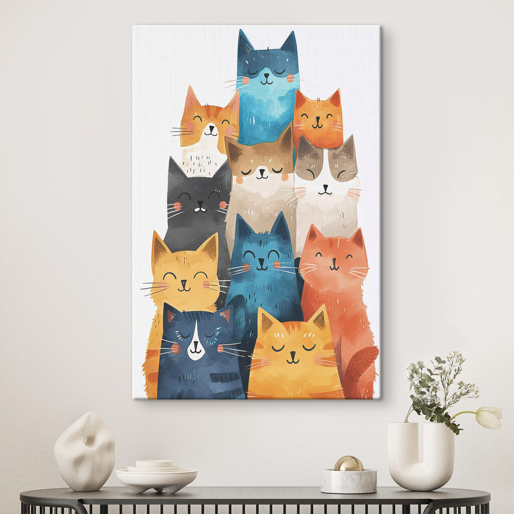 Une tour de chats — intérieur 3