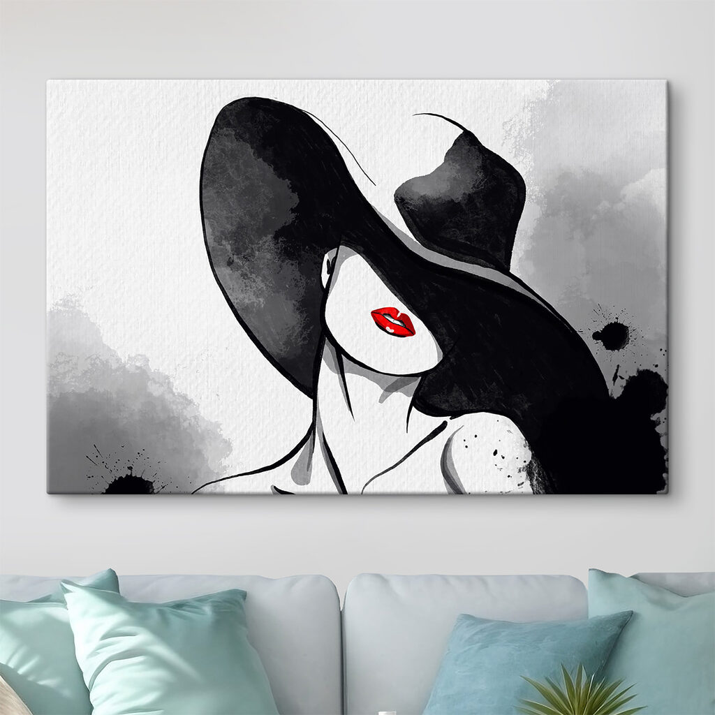 Chapeau à l’encre — intérieur 2