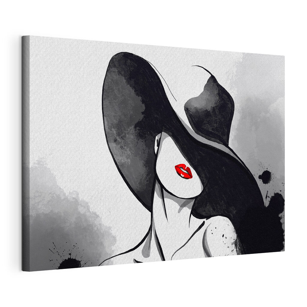Chapeau à l’encre — vue du produit